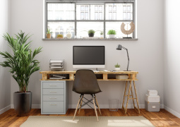 decoração home office